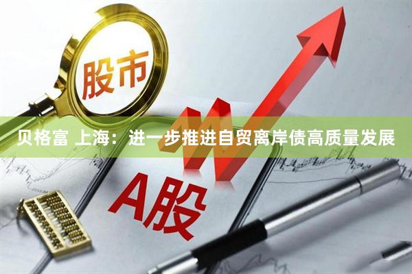 贝格富 上海：进一步推进自贸离岸债高质量发展