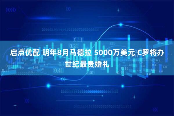 启点优配 明年8月马德拉 5000万美元 C罗将办世纪最贵婚礼