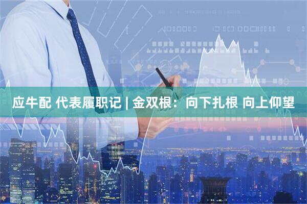 应牛配 代表履职记 | 金双根：向下扎根 向上仰望